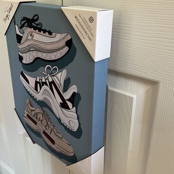 Design District Studio Designer Sneaker Hanging Wall Art - Picture 7 of 16